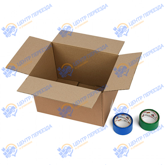 Картонная коробка 350*250*250 мм / Гофрокороб 350*250*250 мм - Т22В